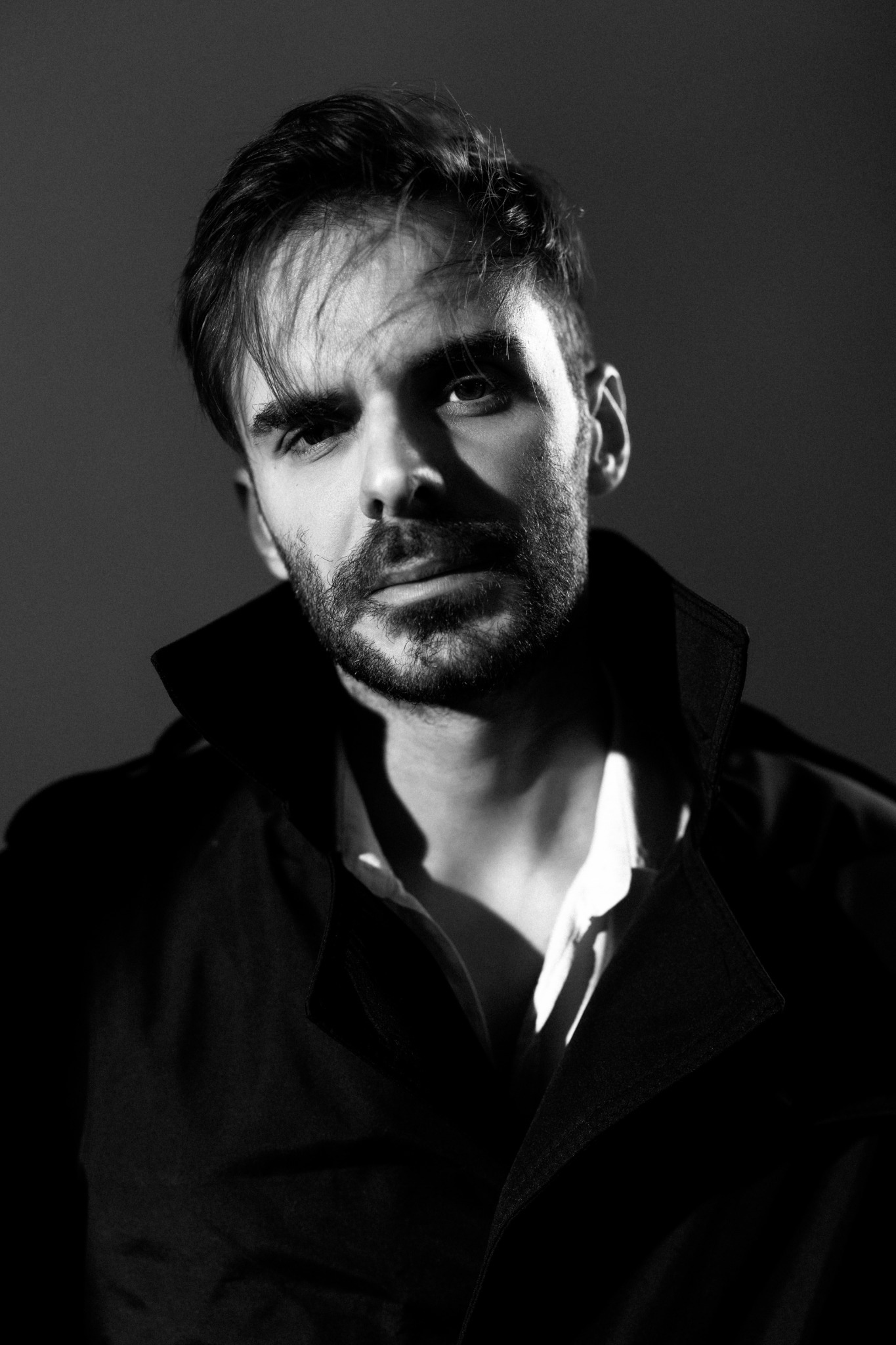 Radu Mateucă headshot, photography by Mircea Netea